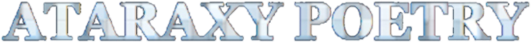 ATARAXY POETRY logo